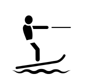 water skiing
